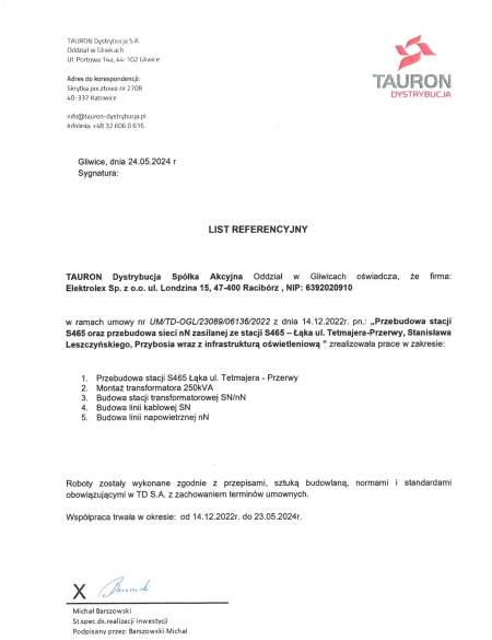 Przebudowa-stacji-oraz-sieci-nN-Łąka